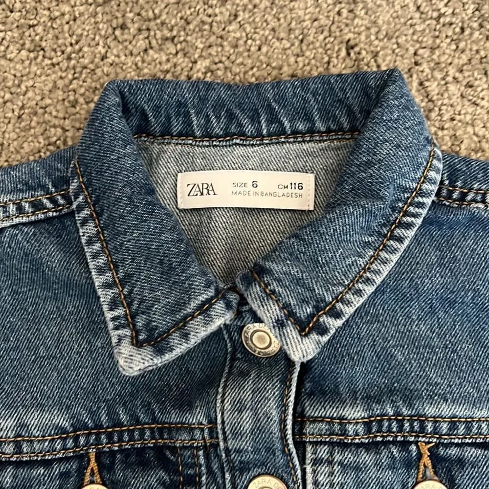 Girls Zara Denim Dress